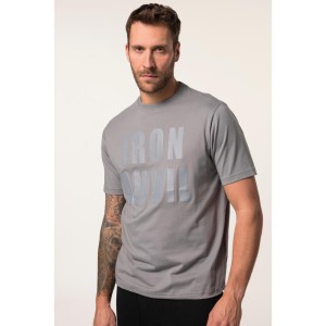 Męski T-shirt fitness Belly Fit rękaw 1/2 Iron Anvil szybkoschnący