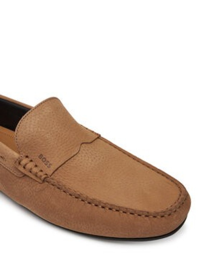 BOSS Mokasyny Noel 50548116 Beżowy