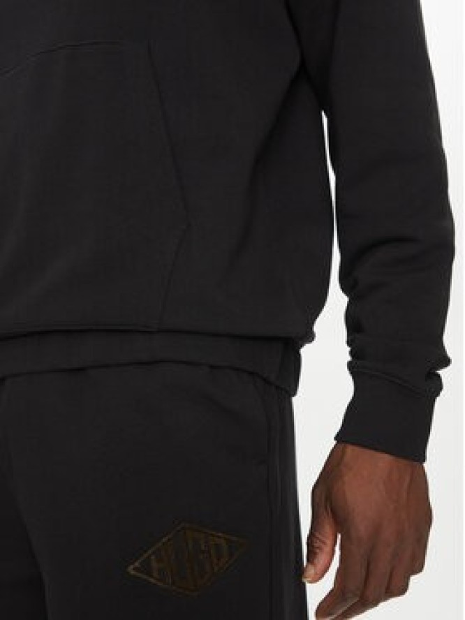 HUGO Bluza Dacorolo 50534947 Czarny Relaxed Fit