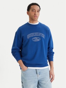 Quiksilver Bluza New Iconic EQYFT05206 Niebieski Oversize