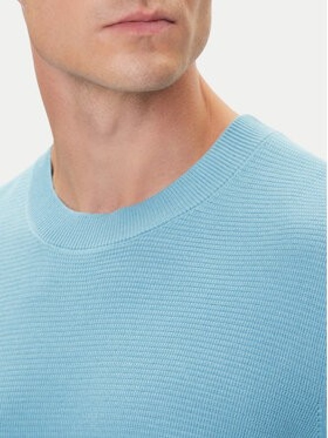 BOSS T-Shirt H-Ianni 50543161 Niebieski Regular Fit