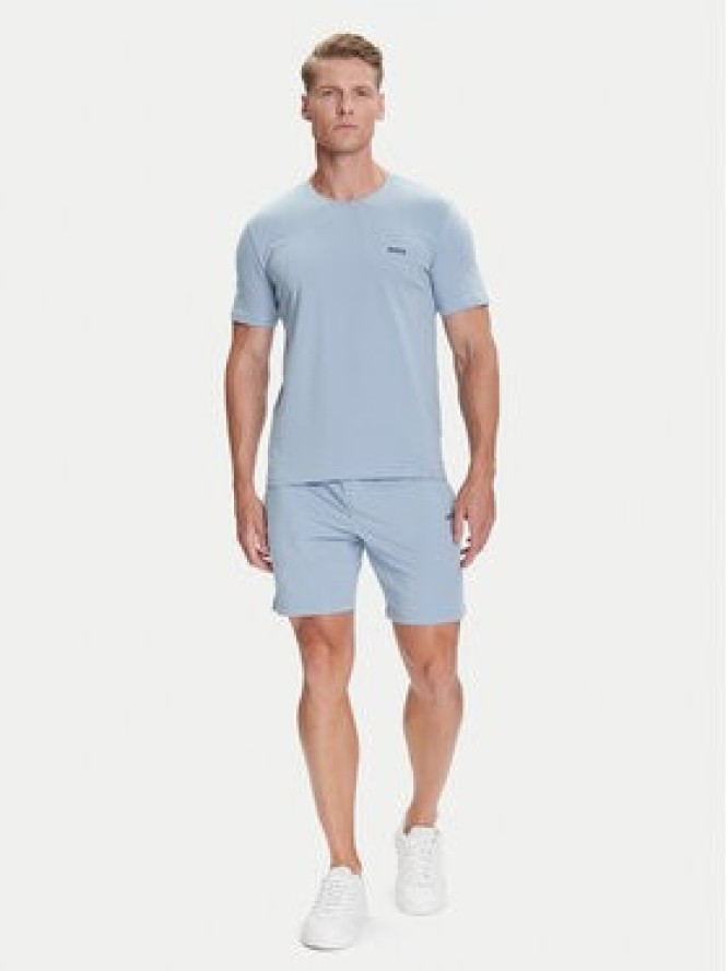 BOSS Szorty sportowe Mix&Match 50515314 Błękitny Regular Fit
