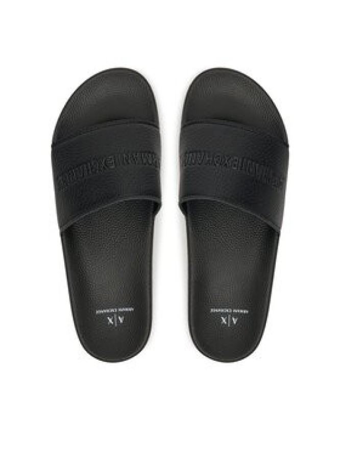 Armani Exchange Klapki XUP017 XV795 00002 Czarny