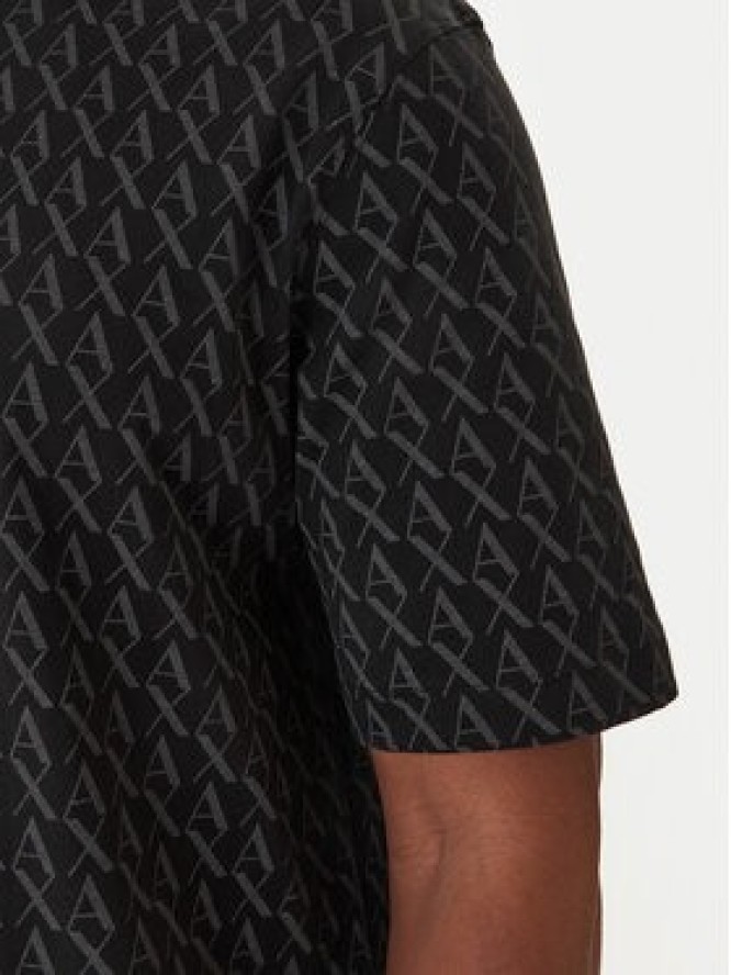 Armani Exchange T-Shirt XM001228 AF10356 FC026 Czarny Regular Fit