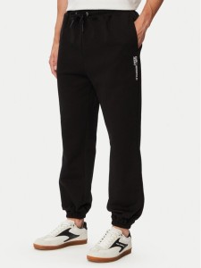 Karl Lagerfeld Jeans Spodnie dresowe B3M10014 Czarny Slim Fit