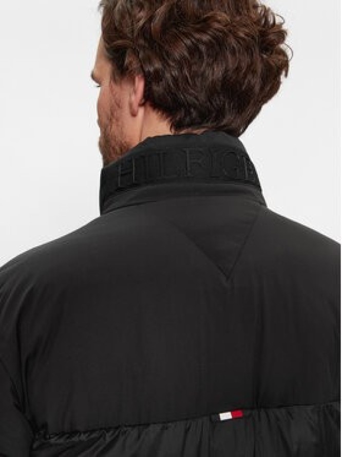 Tommy Hilfiger Kurtka zimowa Tech Stand Collar MW0MW27586 Czarny Regular Fit
