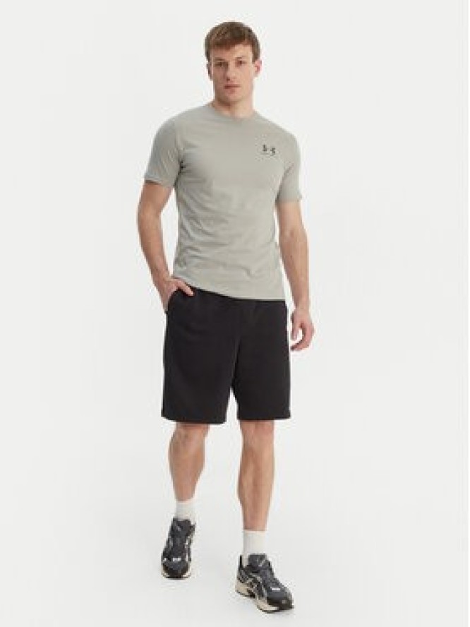 Under Armour T-Shirt Left Chest Logo SS 1326799 Szary Loose Fit