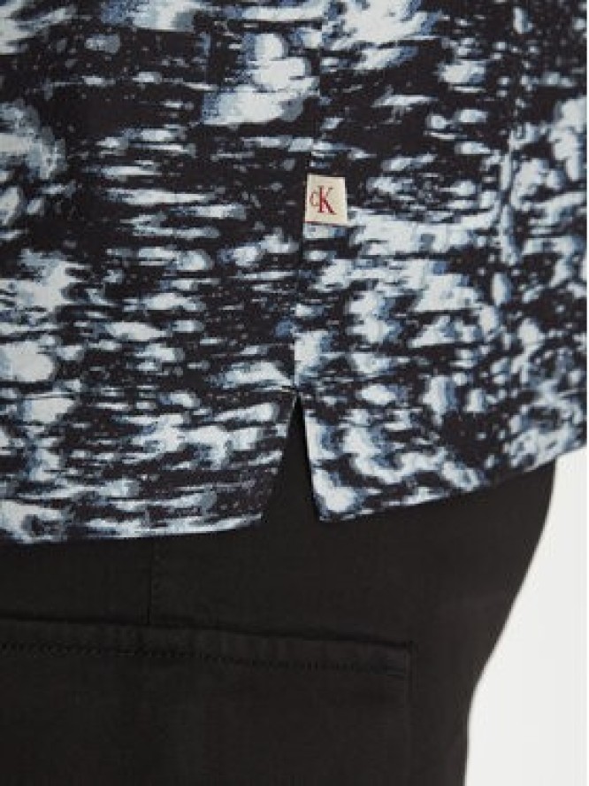 Calvin Klein Swimwear Koszula KM0KM01148 Szary Regular Fit