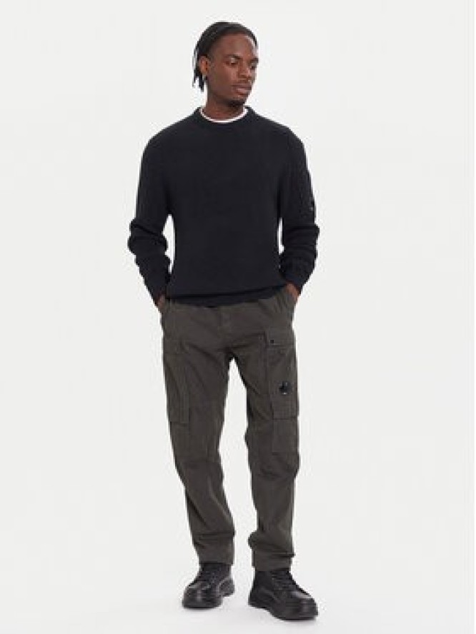 C.P. Company Sweter 19CMKN307A006170A Czarny Regular Fit