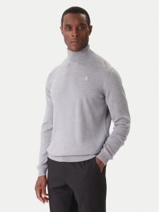 KARL LAGERFELD Golf 655058 554399 Szary Regular Fit