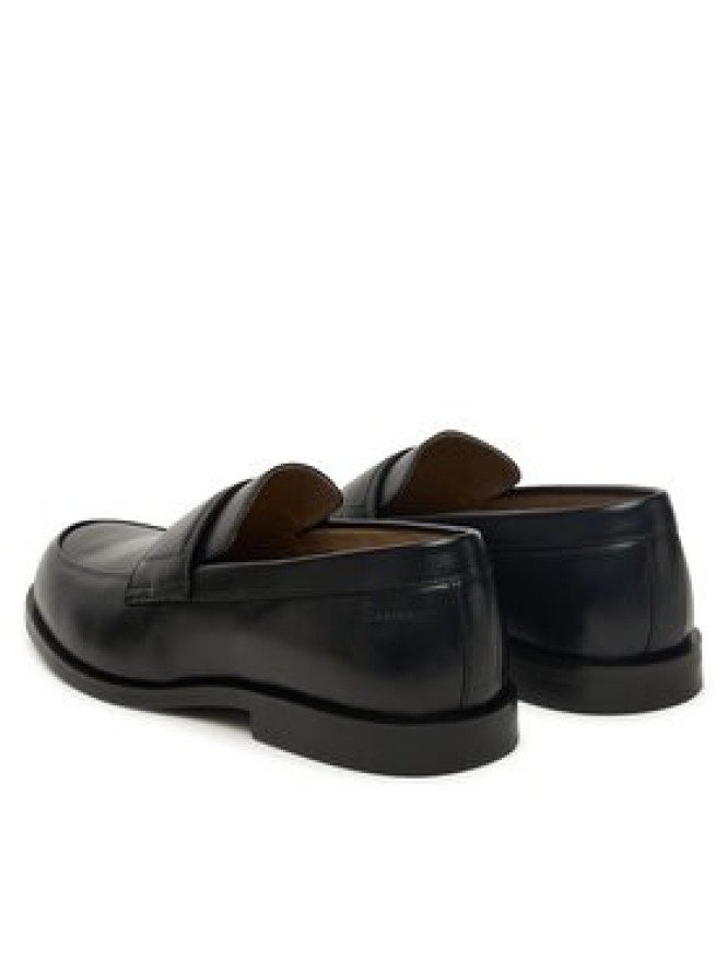 Calvin Klein Półbuty Ess Rubber Band Loafer Lth HM0HM01923 Czarny