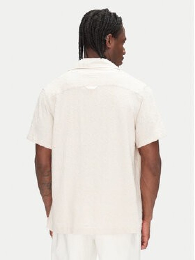 Filling Pieces Koszula Resort 9179980 Écru Regular Fit