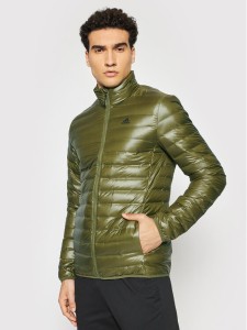 adidas Kurtka puchowa Varilite GT9220 Zielony Regular Fit