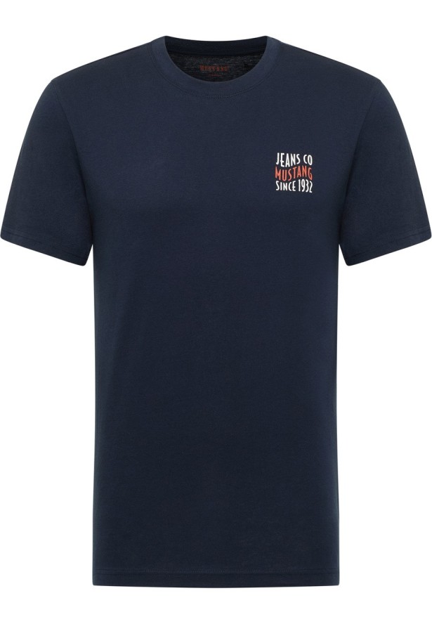 Męski T-Shirt Mustang Style Austin Dark Sapphire 1016267 4136