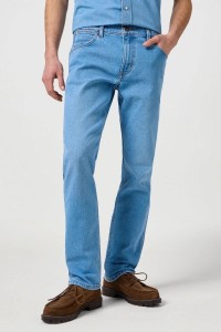 WRANGLER MĘSKIE SPODNIE JEANSOWE WRANGLER GREENSBORO MIST 112364971