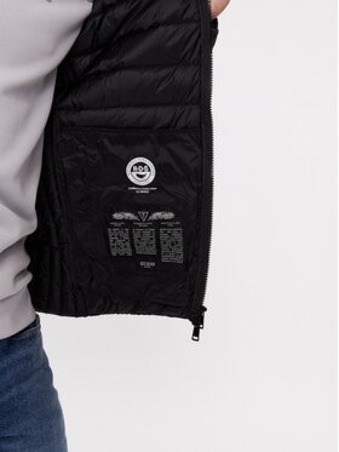 Guess Kurtka puchowa M1RL47 WDQ50 Czarny Regular Fit