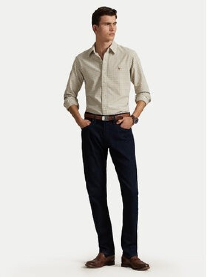 Polo Ralph Lauren Koszula 710852744004 Beżowy Slim Fit