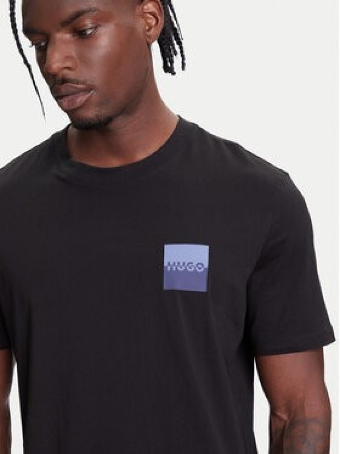 HUGO T-Shirt Dapusi 50544458 Czarny Regular Fit