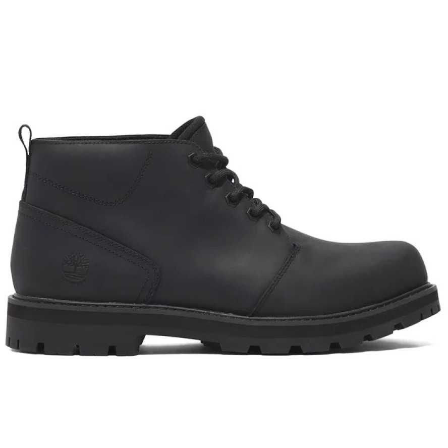Timberland Britton Road Mid Chukka WP Nero Trzewiki męskie