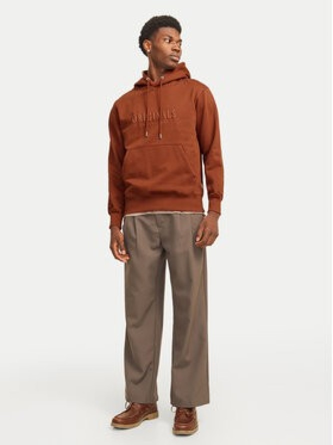 Jack & Jones Bluza 12262811 Brązowy Regular Fit