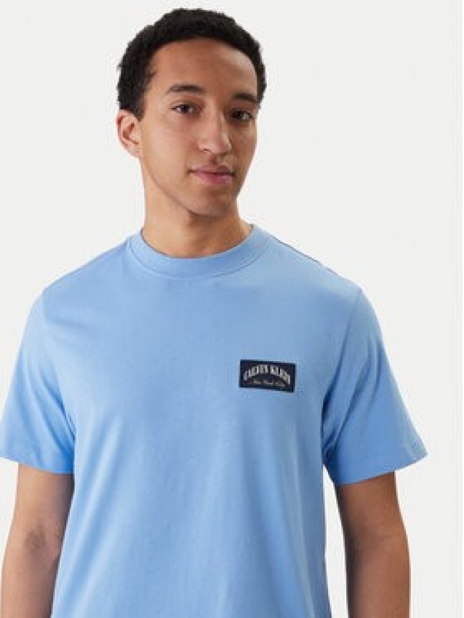 Calvin Klein Jeans T-Shirt 20s Easy LV04RF294G Niebieski Regular Fit