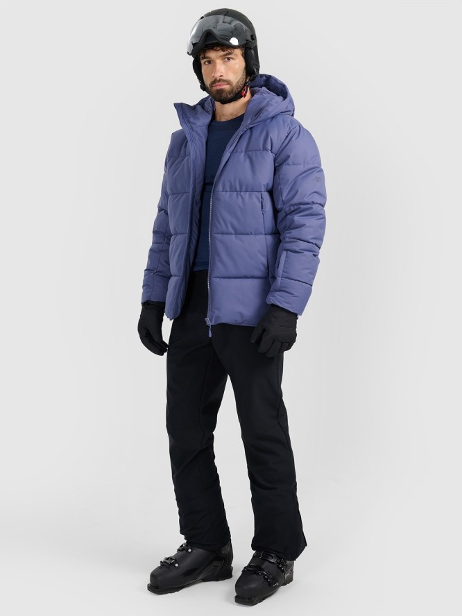 4F Kurtka narciarska membrana 5000 męska - granatowa 3XL