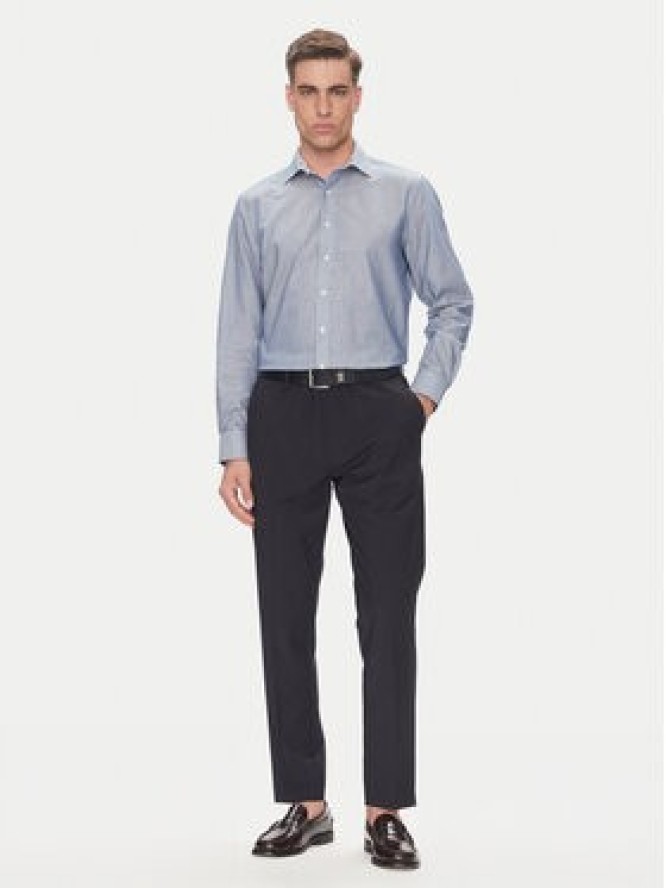 Pierre Cardin Koszula C6 11004.0403 Niebieski Slim Fit