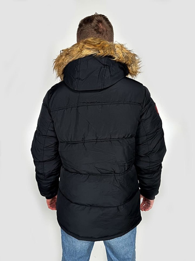 CANADA weather gear Kurtka zimowa w kolorze czarnym rozmiar: XL