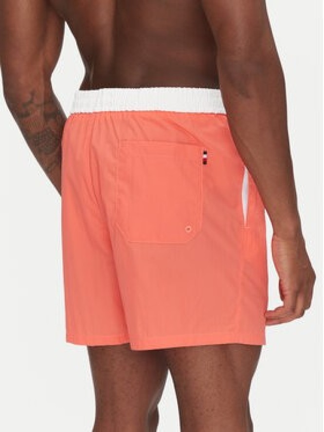 Tommy Hilfiger Szorty kąpielowe UM0UM03455 Różowy Slim Fit
