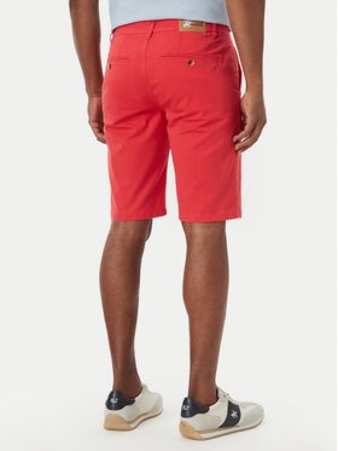Beverly Hills Polo Club Szorty materiałowe B472456 Czerwony Regular Fit