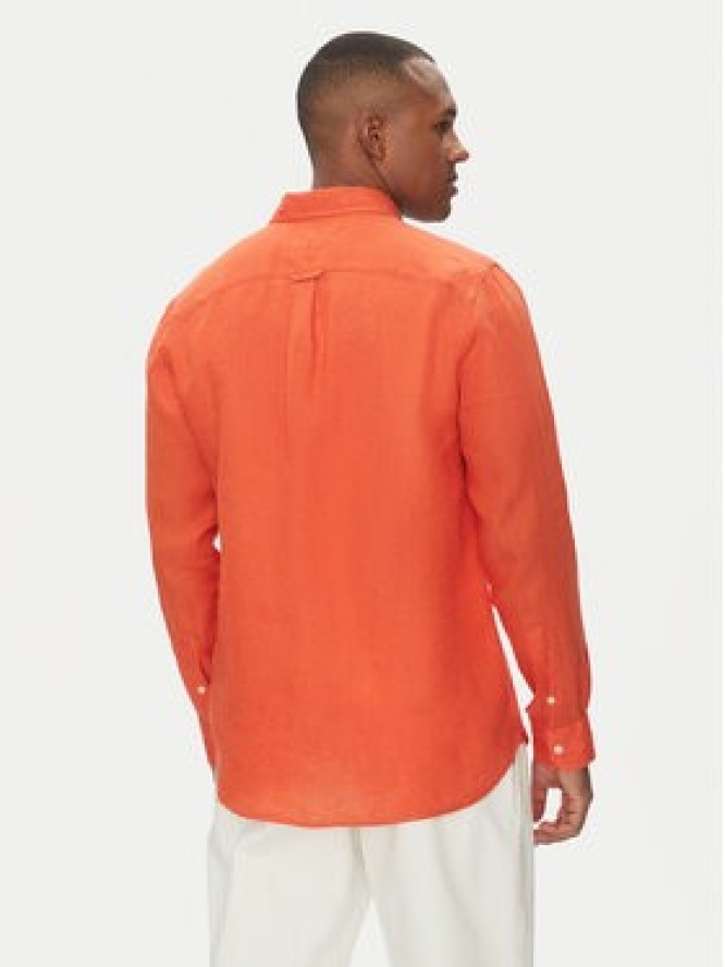 Tommy Hilfiger Koszula MW0MW34602 Pomarańczowy Regular Fit