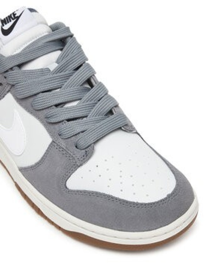 Nike Sneakersy Dunk Low Retro Se IB6399 001 Szary