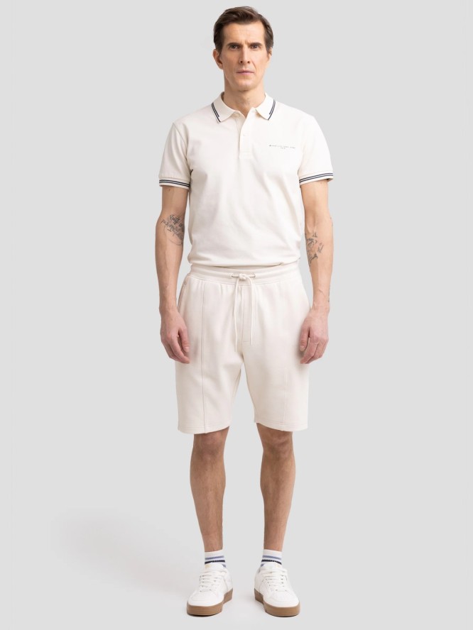 Szorty męskie dresowe kremowe Wladorsh 103/ Wlador 103