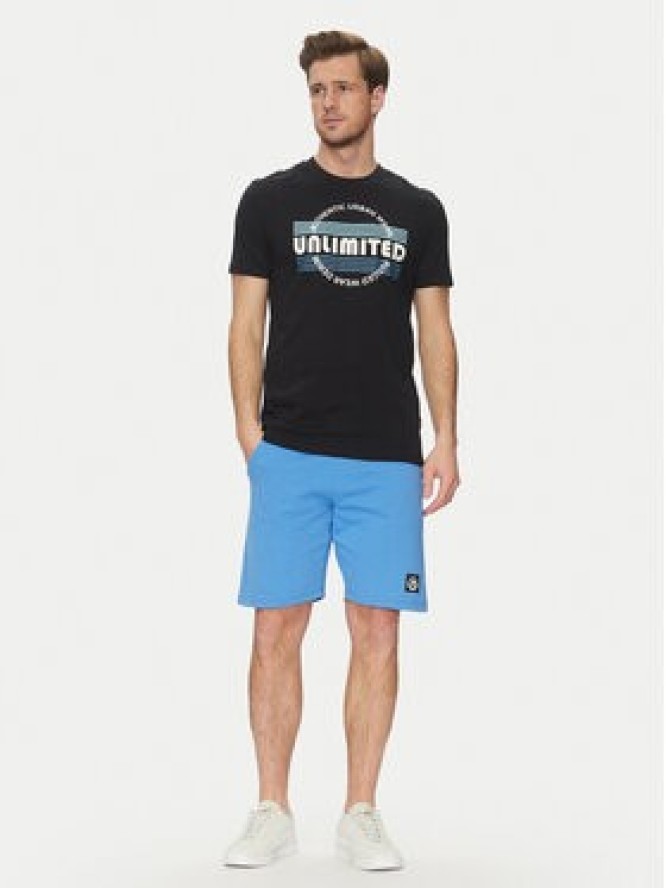 Blend T-Shirt 20718276 Czarny Regular Fit