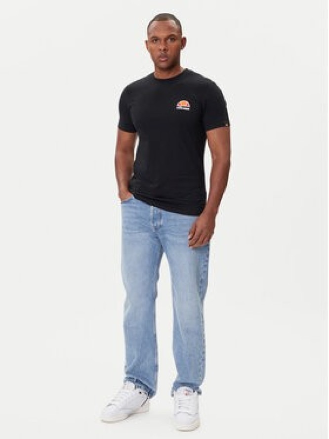 Ellesse T-Shirt Canaletto SHS04548 Czarny Regular Fit