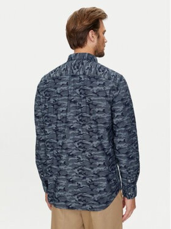 Guess Koszula Collins M4YH80 WGF50 Granatowy Regular Fit