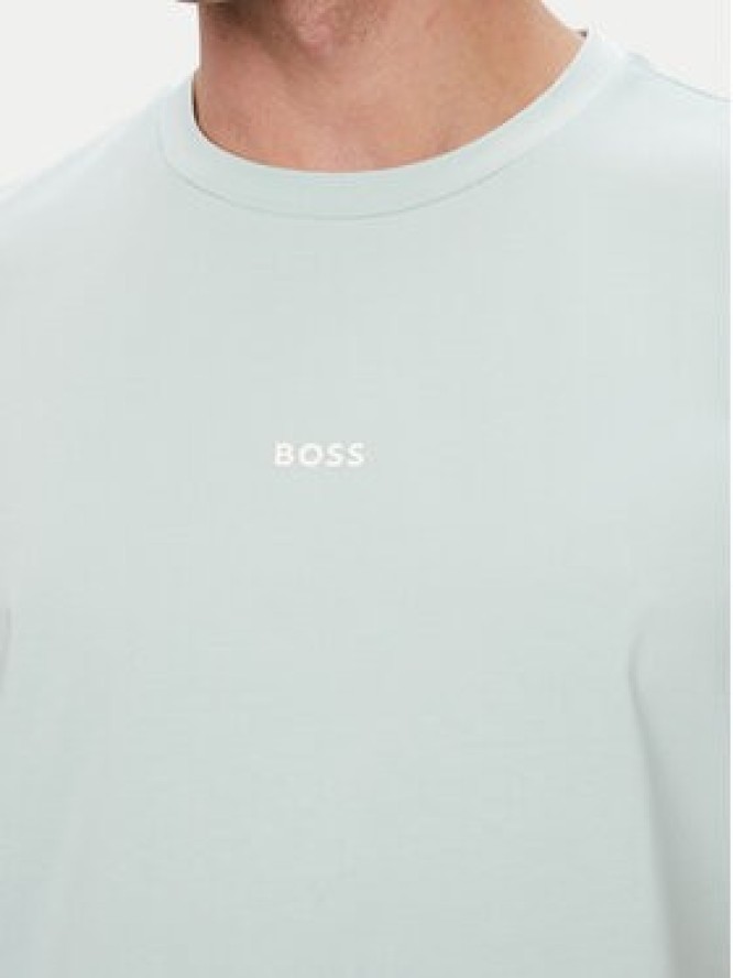 BOSS T-Shirt Tchup 50473278 Turkusowy Relaxed Fit