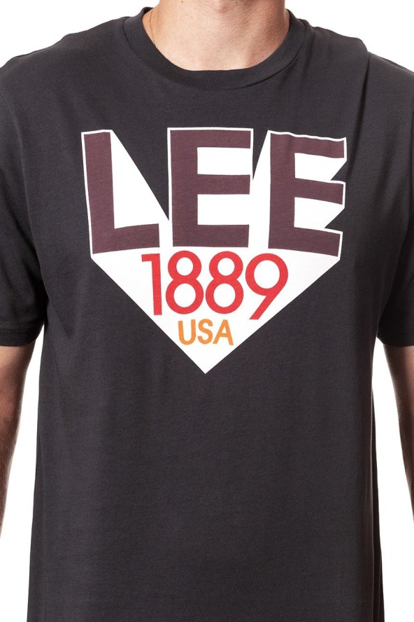 LEE T SHIRT RETRO T FADED BLACK (TALL) L63UAIKD 112115219