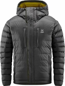 HAGLOFS Kurtka puchowa męska Reliable Down Hood Men magnetite-M