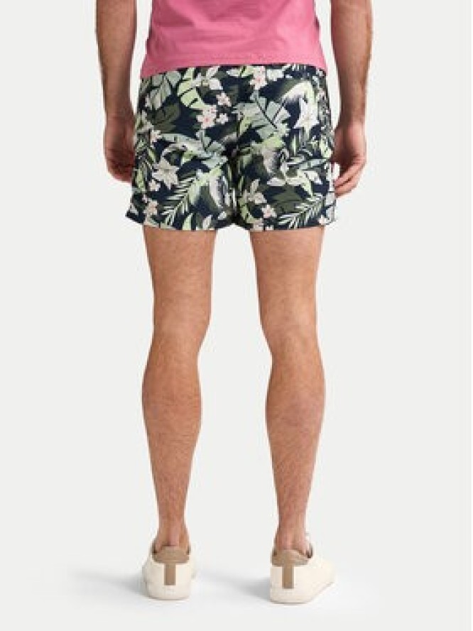 Petrol Industries Szorty kąpielowe M-1050-SWS960 Zielony Regular Fit