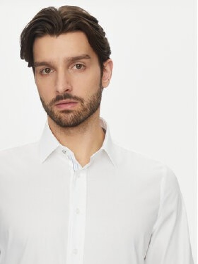 Michael Kors Koszula MK0DS01501 Biały Slim Fit