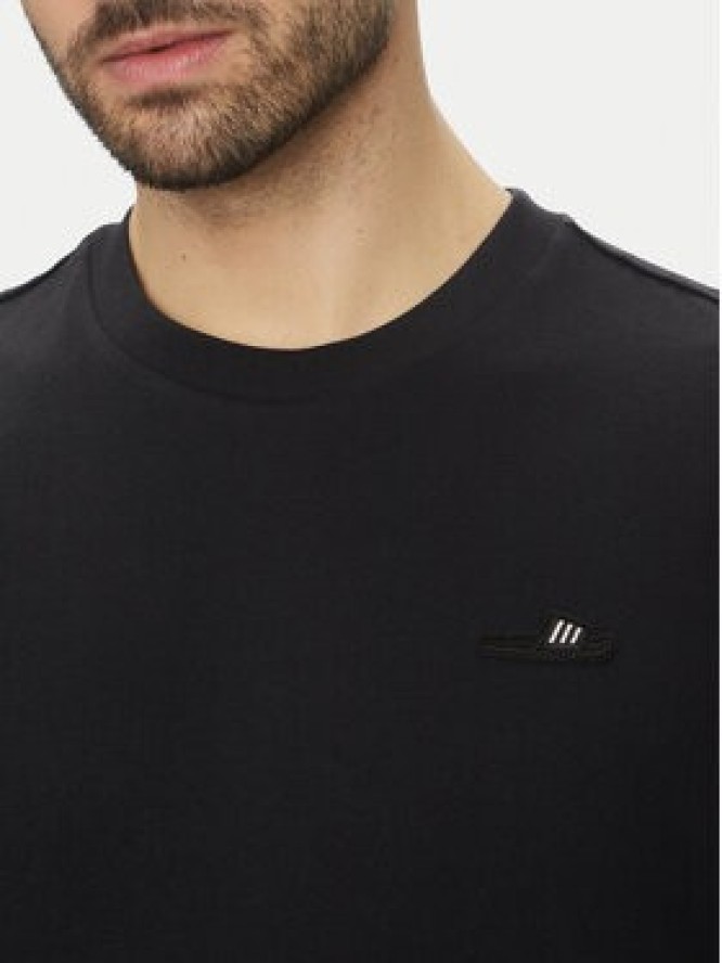 adidas T-Shirt Lounge Slide Graphic JJ4003 Czarny Regular Fit
