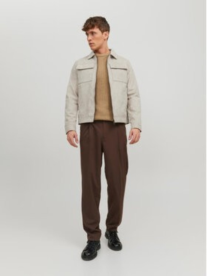 Jack & Jones Kurtka z imitacji skóry Payton 12213082 Beżowy Regular Fit