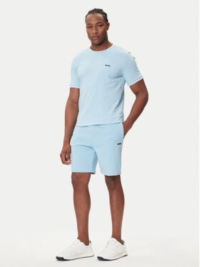 BOSS Szorty sportowe Zone 50543091 Błękitny Regular Fit