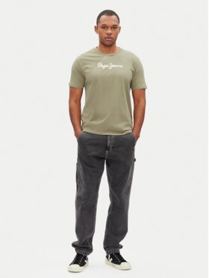 Pepe Jeans T-Shirt Eggo N PM508208 Zielony Regular Fit