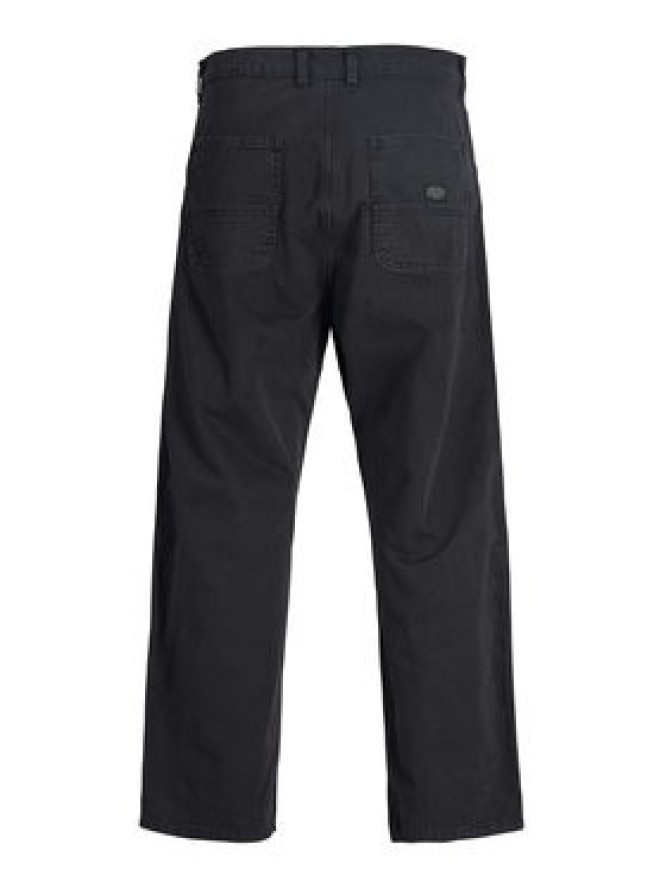 Jack & Jones Spodnie materiałowe Alex 12288528 Czarny Baggy Fit