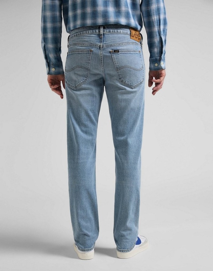 LEE DAREN ZIP FLY MĘSKIE SPODNIE JEANSOWE LT USED MARVIN L707KNMB 112145462