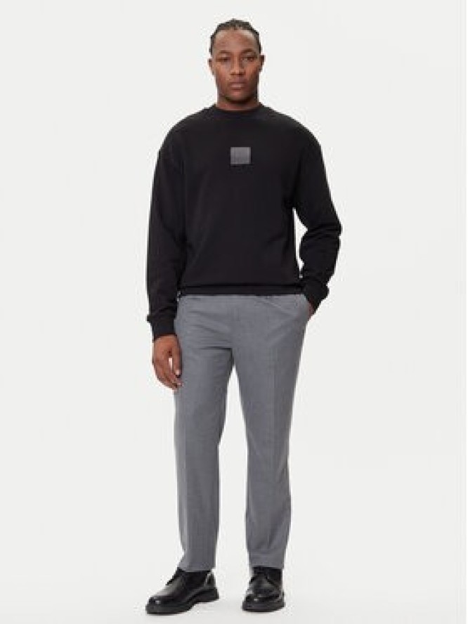 HUGO Bluza Dusplited 50542847 Czarny Relaxed Fit