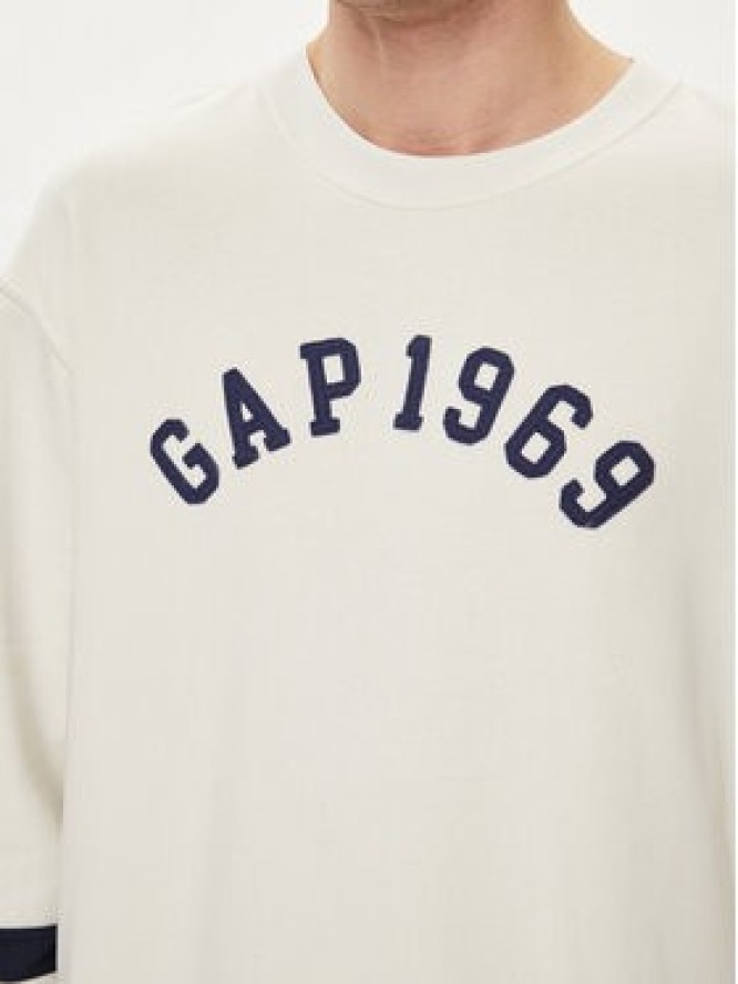 Gap Bluza 664496-00 Écru Regular Fit