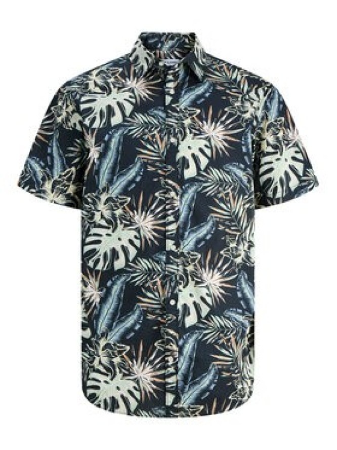 Jack & Jones Koszula Honolulu 12289667 Czarny Regular Fit